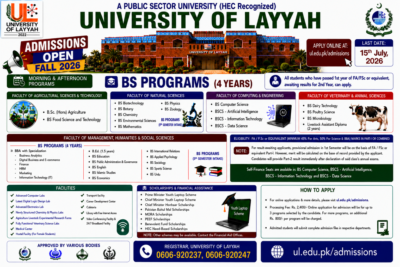 Admission Advertisement